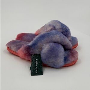 EMU Australia Multicolor Fuzzy Slippers 10W